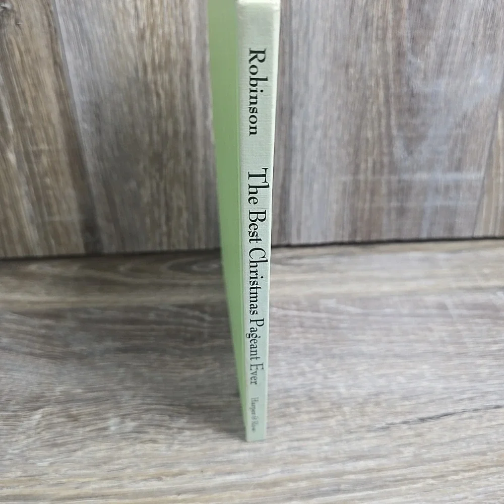 The Best‎ Christmas Pageant Ever by Barbara Robinson HC Book 1972 weekly reader